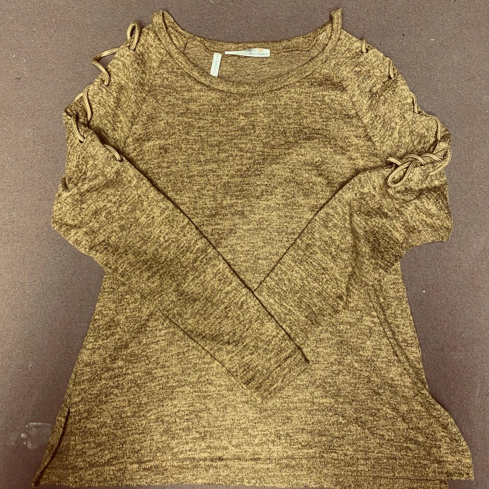 Burnt Green blouse